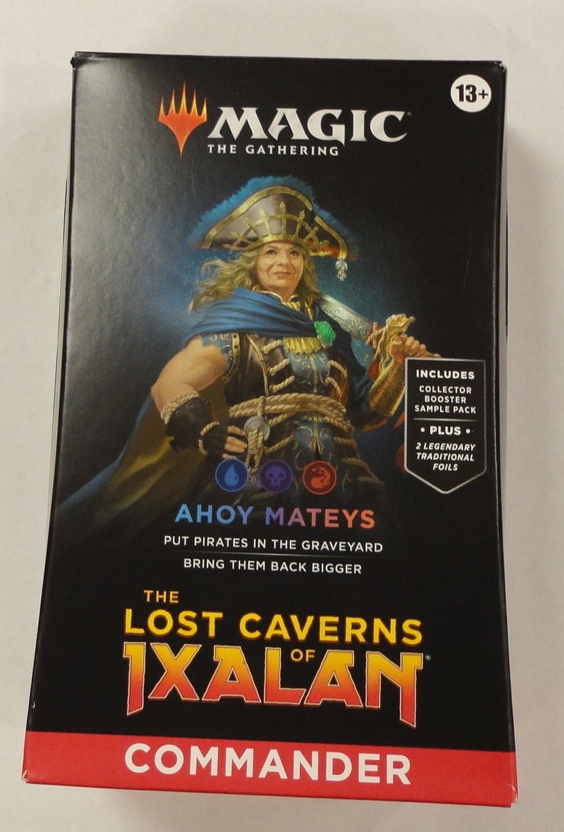 Magic the Gathering Ahoy Mateys Commander Deck Lost Caverns of