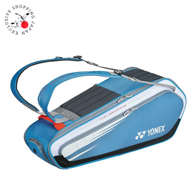 YONEX Tennis Bag 6 Rackets Case BAG2322R Backpack Smoke Blue Shoe