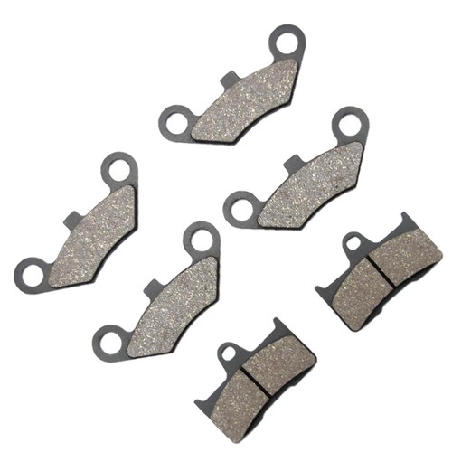 GOOFIT Bremsbeläge Vorne/hinten Für CFMoto CF500 CF600 X5 X6 ATV - 2 Stück Schwarz