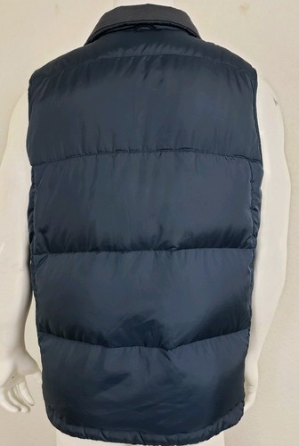 Chaleco amortiguador para hombre Eddie Bauer talla mediana ganso sin mangas exterior azul - Imagen 4 de 8