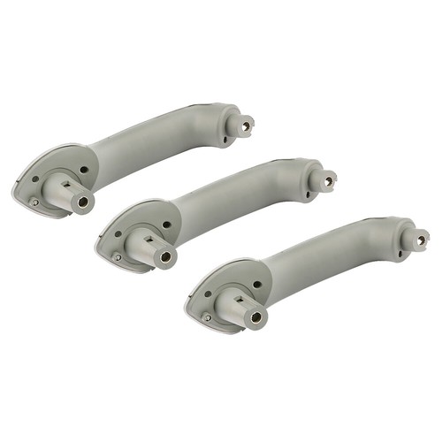 3PCS Gray Interior Door Grab Handle Cover For VW Jetta Golf Bora MK4 99-04 - Picture 5 of 8