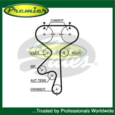 Premier Timing Cam Belt Fits Vectra Omega Astra Calibra Cavalier Lacetti Tacuma