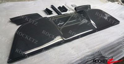 350z Top Secret Style Carbon Fiber Rear Diffuser 2003-2008 Z33 G35 TS USA CAN CF