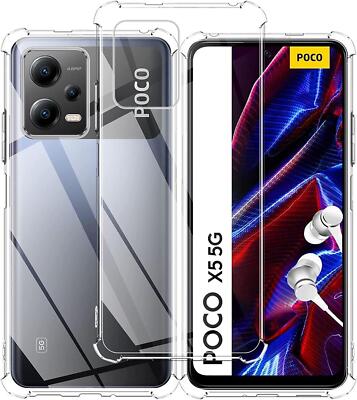 Hülle für Xiaomi Redmi Note 14 4G 13 Pro Plus 5G A3 X7 Klar Silikon Handyhülle