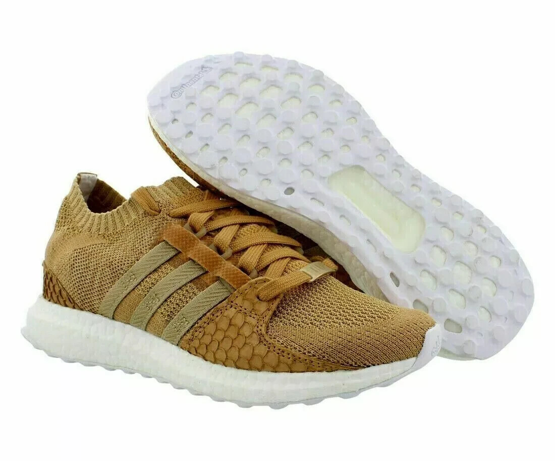 Size 9 - Adidas EQT Support Ultra Boost Pusha T Bodega Brown Running Shoes  Mens