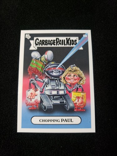 Garbage Pail Kids 2024 Horror-ible CHOPPING PAUL 17a Chopping Mall Horrible GPK - Picture 2 of 3