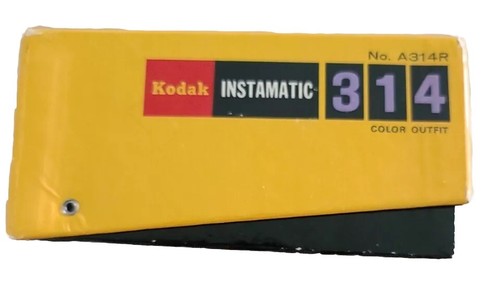 Vintage Kodak Instamatic 314 Camera Color Outfit Original Box Plus Flashbulbs - Picture 6 of 12
