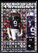 2023 Panini Chronicles Draft Picks Joey Porter Jr Green Holo Foil Donruss SP #6