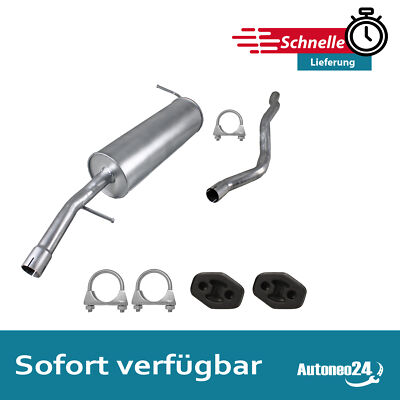 Mittelschalldämpfer VW Sharan & Ford Galaxy & Seat Alhambra 1.8T/2.3 16V/2.8 V6