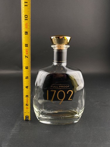 1792 Kentucky Straight Bourbon Whiskey Full Proof 750ml Empty Bottle - Picture 9 of 9