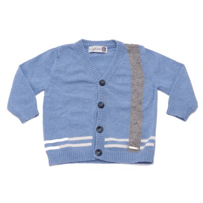 1480AD cardigan baby BOY HITCH HIKER wool/cashmere sweater kids