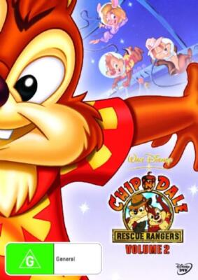 Chip N Dale Rescue Rangers: Volume 2,very good condition dvd region 4 h18