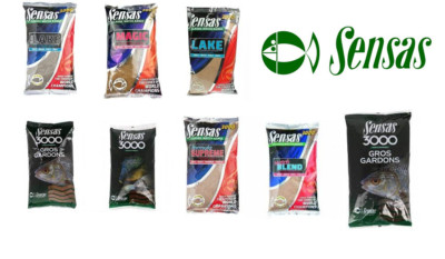 Sensas 3000 Groundbait  - Magic, Ton Up, Lake, Gros Gardons, Bremes, Match Blend