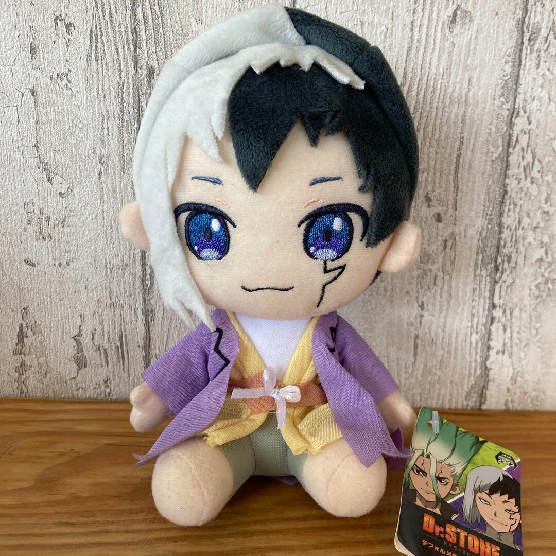 Dr.STONE GEN ASAGIRI Plush Doll 16cm Deformed Toy Vol.1 TAITO 2025