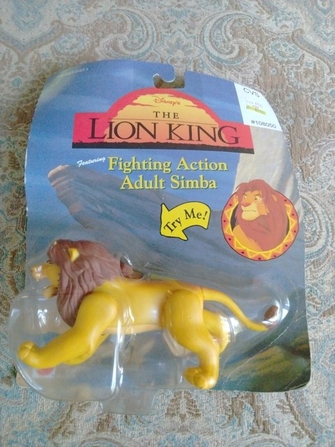 Fighting Action Adult Simba Vintage 