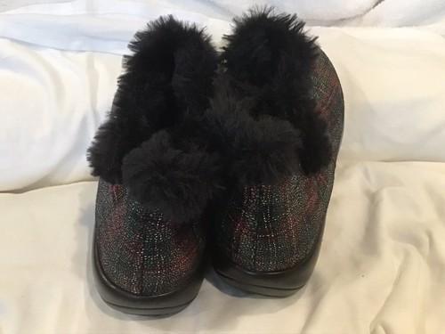 Alegria Tartan Plaid Leather Shoes MER-821 Booties EU 40 US 9.5-10 - Picture 4 of 9