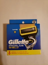 Gillette Proglide Shield Mens Razor Blade Refill Cartridges - 8 Count  Free S&H 