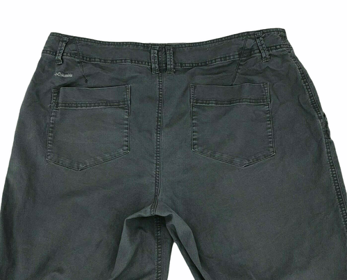 Columbia Pants Womens Size 16 Hiking Outdoor Blue Grey Straight Crop - Picture 4 of 7