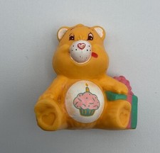 Vintage 1983 Care Bears Birthday Bear PVC - 2  Seated Figure