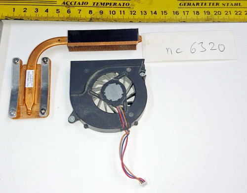 Original HP Compaq Kühler Lüfter für nc6320 nc6330 + Kühlköper