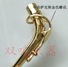 New Alto Eb saxophone neck gold lacquer 24.0mm