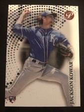2022 Topps Pristine #211 JACKSON KOWAR Rookie Card! ROYALS