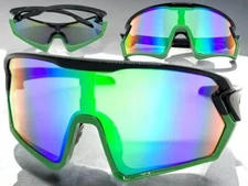 OVERSIZE Wrap Around Biker Fishing Cycling Ski Shield SUNGLASSES Large Big Frame
