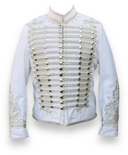 Tunica militare ussari napoleonici Jimmy Hendrix matrimonio oro intrecciato uomo giacca
