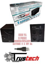 GRUPPO DI CONTINUITA' UPS 1500VA PER PC MONITOR 3 PRESE STABILIZZATORE TENSIONE