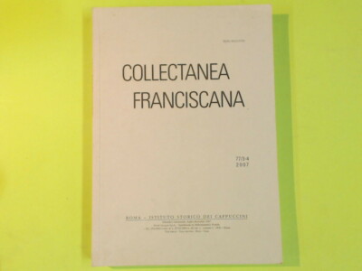 COLLECTANEA FRANCISCANA 77/3-4 2007