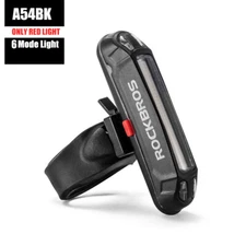 ROCKBROS Bicycle Safety 3-colors Rear Light Waterproof LED USB Bike Tail Light