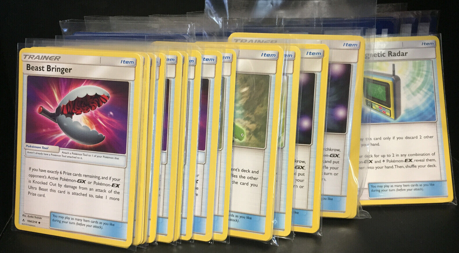 4x Pokemon SM Unbroken Bonds Trainer/Energy /214 ($2 Minimum Order Required)