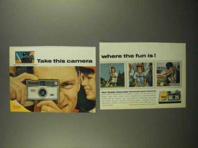 1966 Kodak Instamatic 104 Camera Ad - The Fun Is