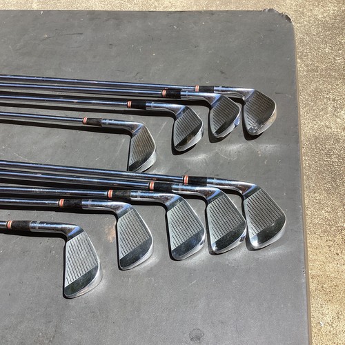 hogan edge forged iron set 2-E Wedge 9 Clubs, Hogan Apex 3 R Flex Steel Ex Grips - Picture 8 of 13