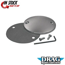 Chrome Timer Ignition Points Cover 2-Bolt - Sportster XL 86-22 & Big Twin 70-99