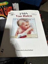 1984 Van Halen Guitar Tab Tablature Book guitar Eddie