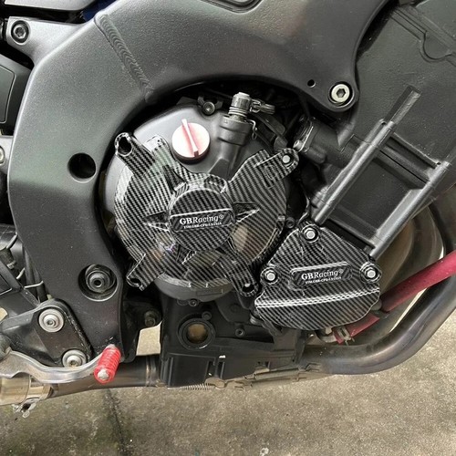 Cubierta protectora embrague generador motor Yamaha FAZER 1000 FZ1 2006-2015 - Imagen 3 de 9