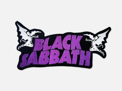 ##Black Sabbath##  Embroidered Backpatch.