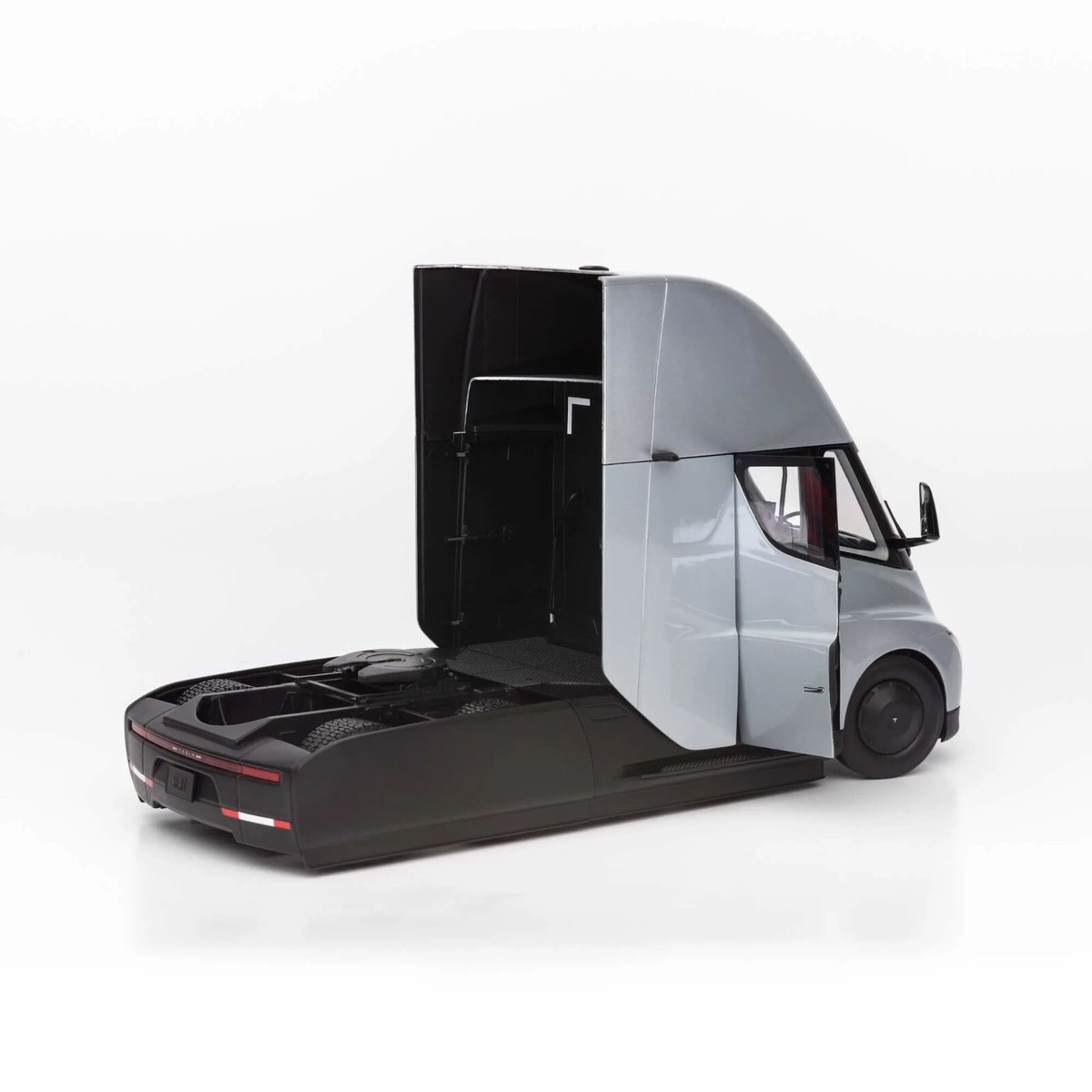 テスラ ミニカー Tesla Semi テスラセミ1:24 TESLA 1:24 Scale Semi Truck Diecast Model Car Gray Official Goods