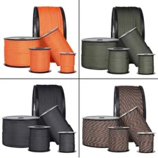  Type III Paracord 550lb 7-Strands Paracord Rope Parachute Cord 50ft- 1000ft 