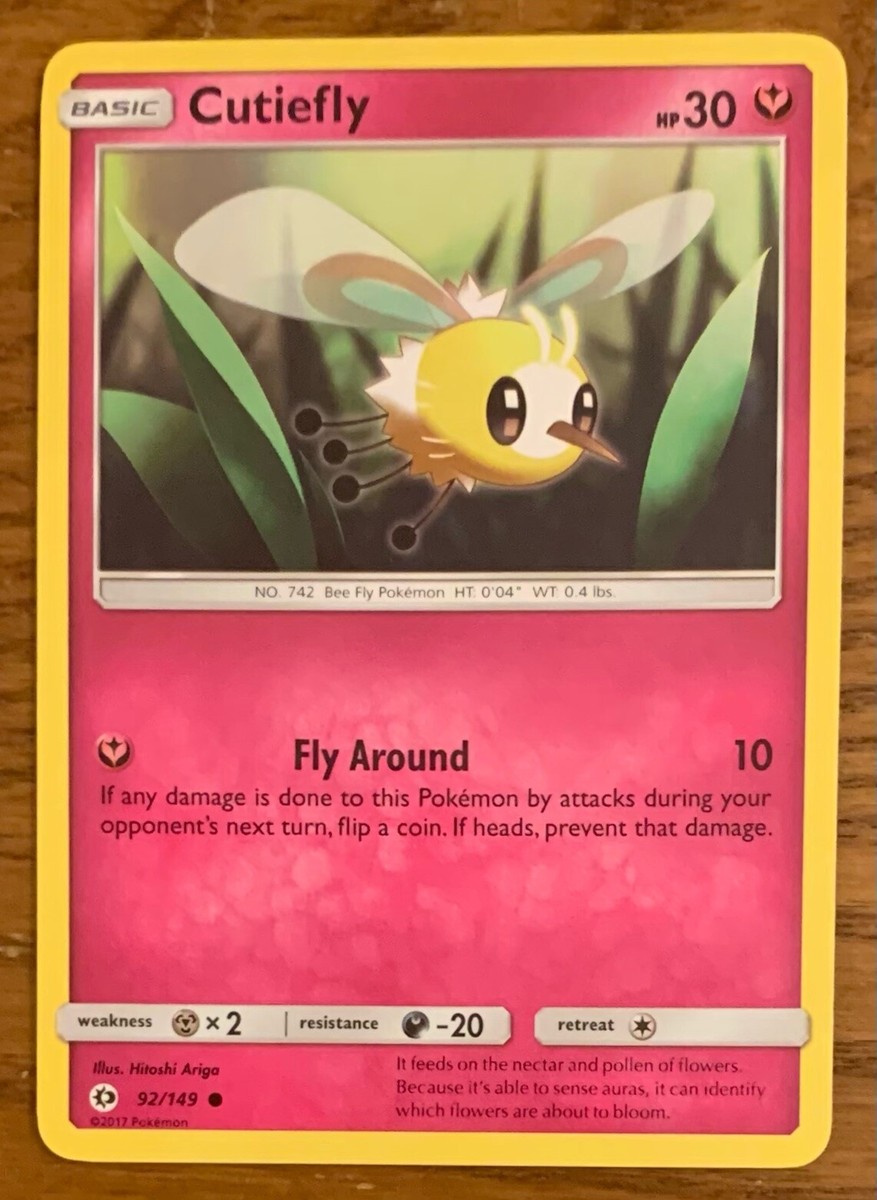 pokemon card values 2017 Herdier (104/149) [Sun & Moon: Base Set]  Galaxy Games LLC Stage 1 Pokemon POKEMON, 2017 BASIC "CUTIEFLY" FLY