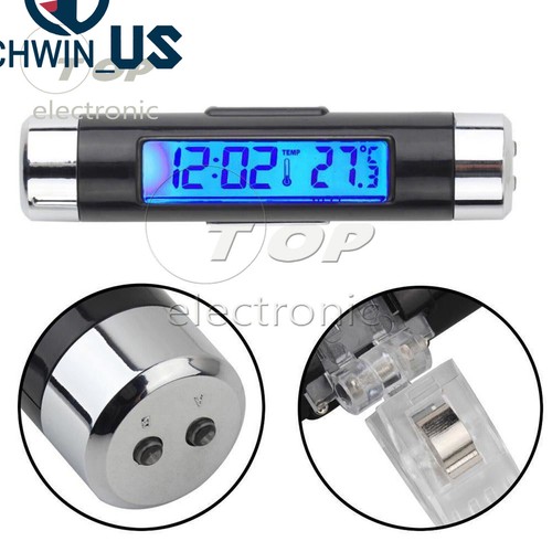 Car LCD Digital Display Temperature Meter/Thermometer Indoor & Outdoor Home - Picture 8 of 15