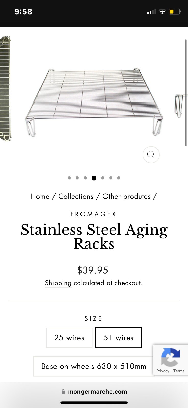 stainless steel aging/drying racks (50 Racks) | eBay