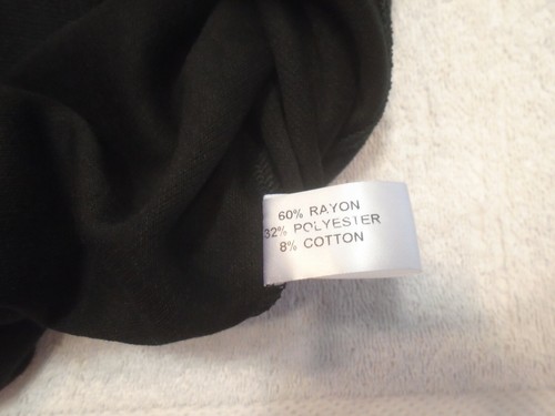 Peter Millar Tri-blend Melange Fleece Quarter-Zip Vest NWT Small $125 Black - Picture 4 of 5