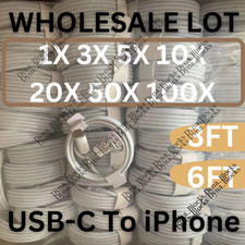 Wholesale Lot USB-C Type C Cable PD Fast Charger For iPhone 11 12 13 14 XR Cord