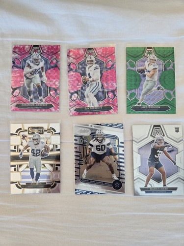 17 Dallas COWBOYS CARDS +4 FREE CARDS ROOKIES MOSAIC/PRIZM/ROCK OUT/SELECT - Picture 12 of 21