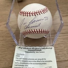 JOSE CANSECO OAKLAND A'S  "THE CHEMIST"  OML Leaf MLB BASEBALL 33 Autograph MLB