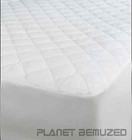 LUXURY PERCALE EXTRA DEEP FILL QUILTED FITTED MATTRESS BED PROTECTOR COVER