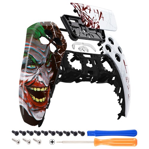 Repuesto de cubierta de carcasa superior eXtremeRate placa frontal táctil para controlador PS5 - Imagen 69 de 151
