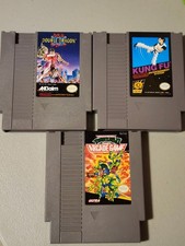 Nintendo NES Game Lot/Bundle Double Dragon II Kung Fu TMNT II